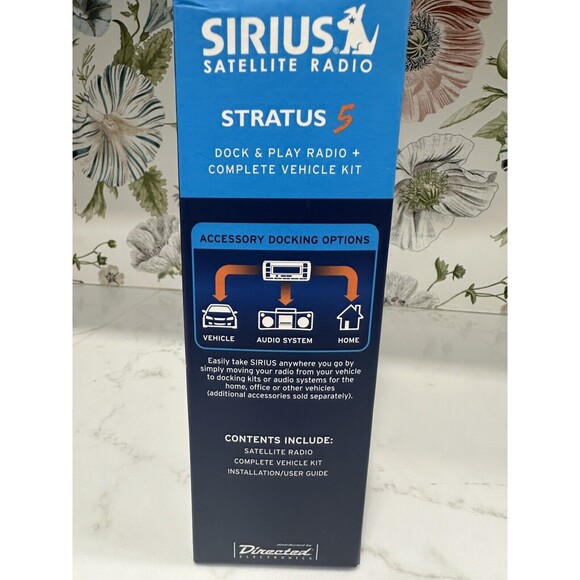 Sirius Dock play + Complete Vehicle Kit Satellite Stratus 5 Radio - SV5TK1 -NEW! - Picture 4 of 11
